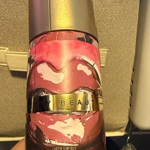 New Fenty Beauty Limited Edition It's RiRi SZN Lip Set In Reusable Tin-limited